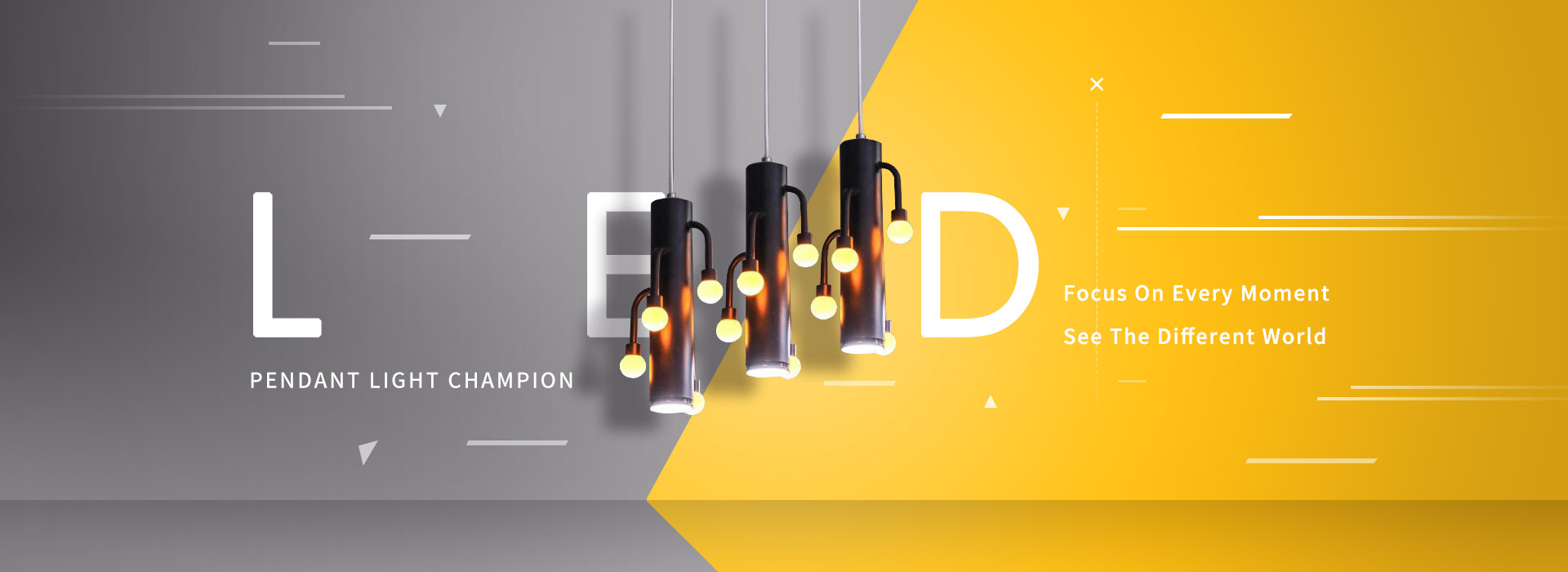 RPendant light Champion,Focus On Every Moment See The Different World